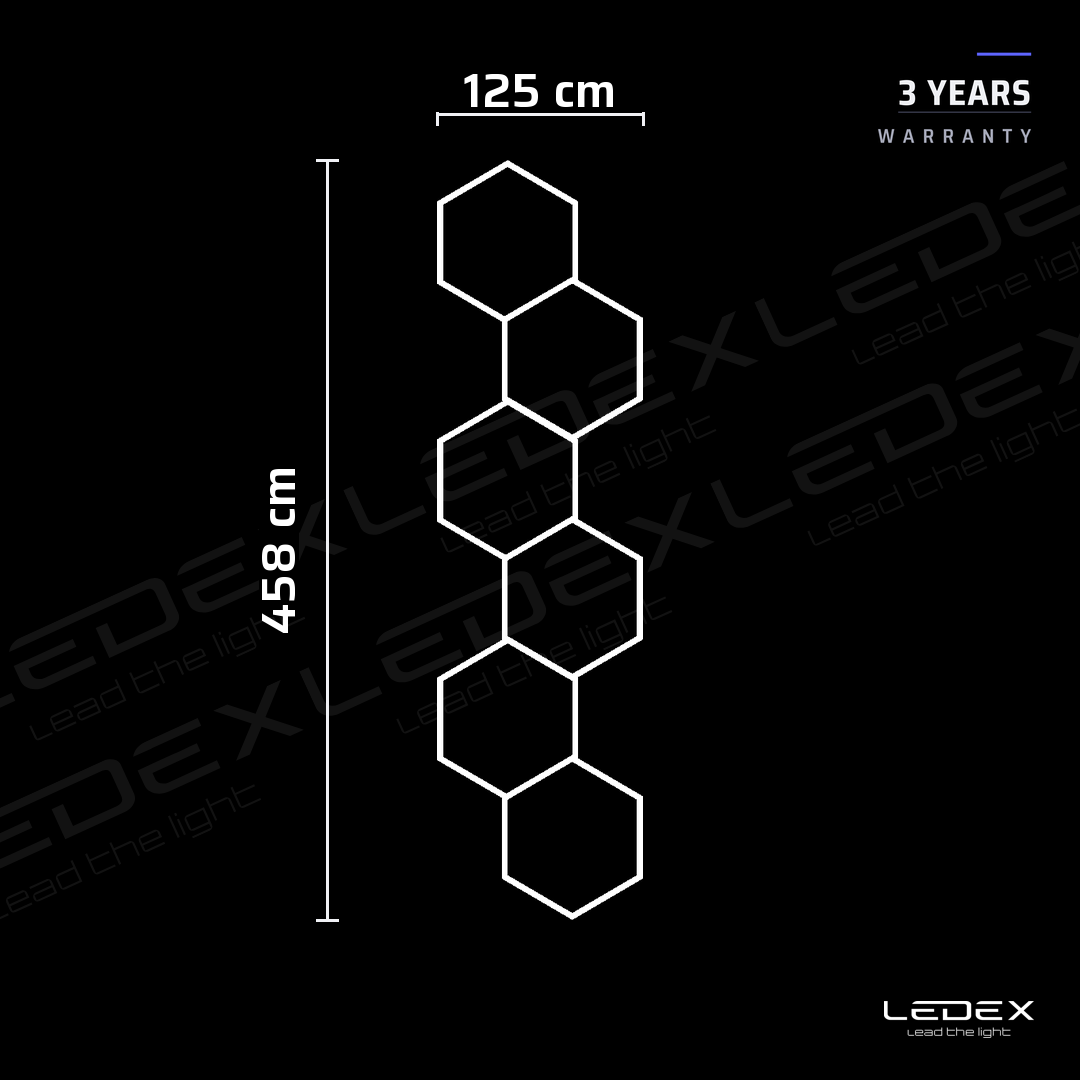 Hexagon 6 PC Dimmerdatav