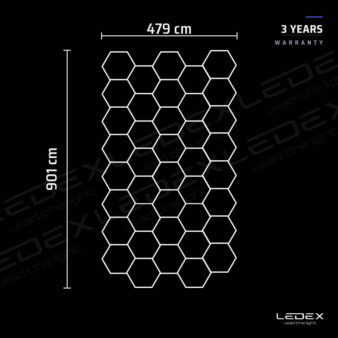 Hexagon 40 Dimmerdatav