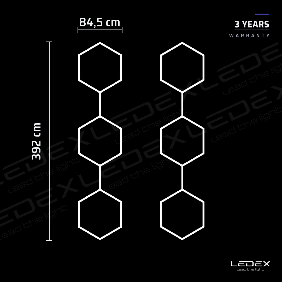 Hexagon 6/1 Dimmerdatav