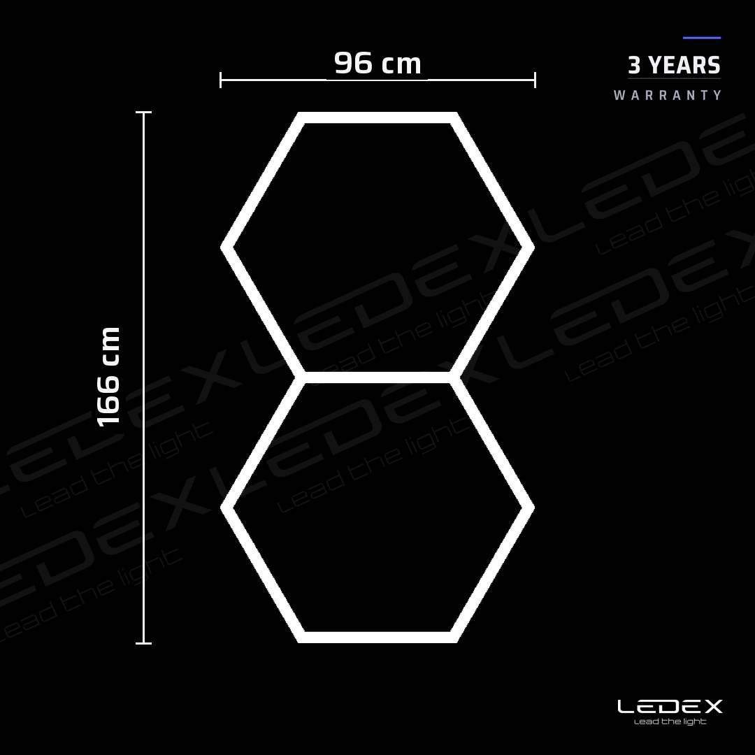 Hexagon 2 Dimmerdatav