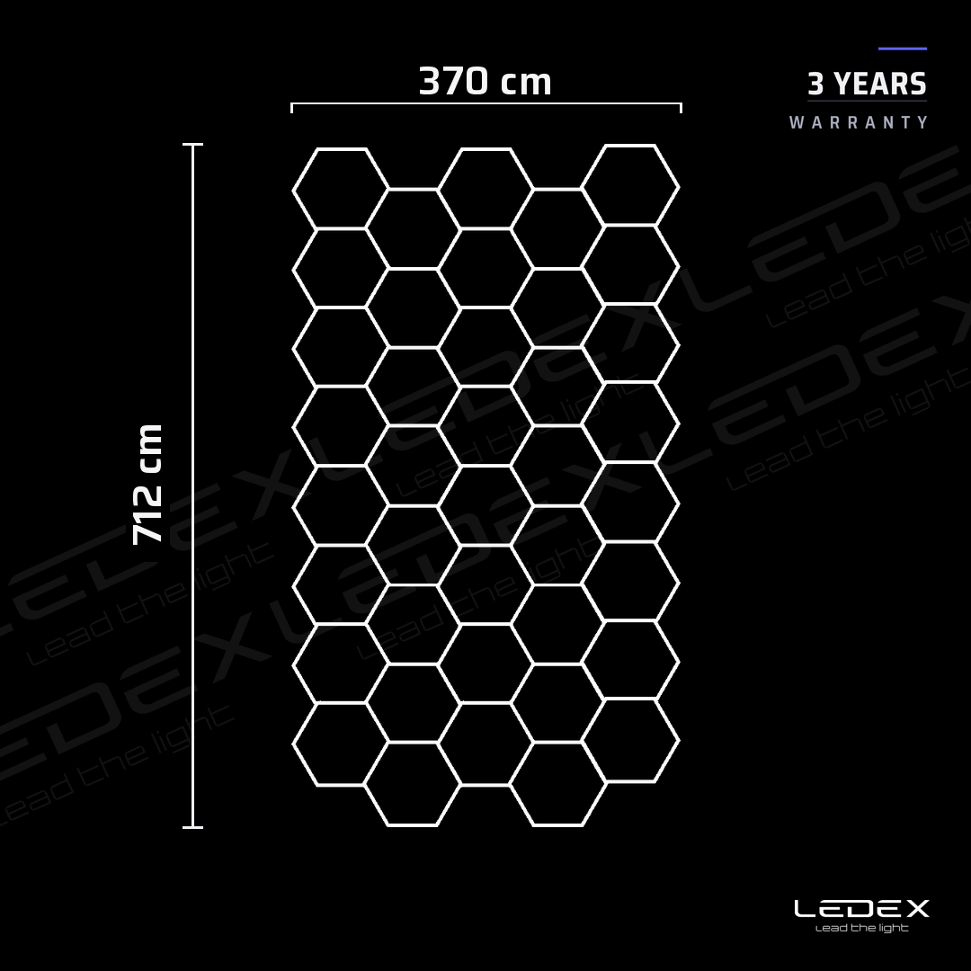 Hexagon 40 PC Dimmerdatav