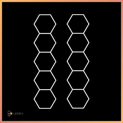 Hexagon 10 PC Dimmerdatav