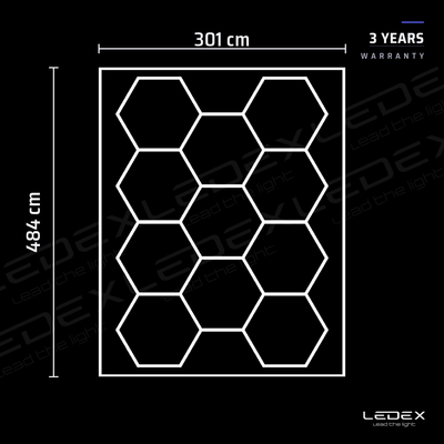Hexagon 11F Dimmerdatav