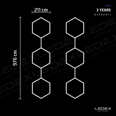 Hexagon 6/1 Dimmerdatav