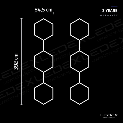 Hexagon 6/1 Dimmerdatav