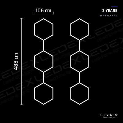 Hexagon 6/1 Dimmerdatav