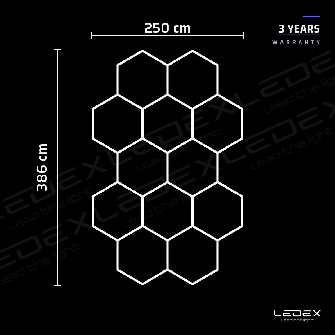 Hexagon 12/1 PC Dimmerdatav
