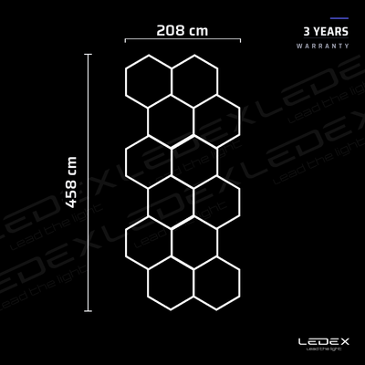Hexagon 12 PC Dimmerdatav