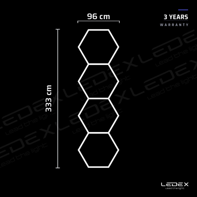 Hexagon 4 Dimmable